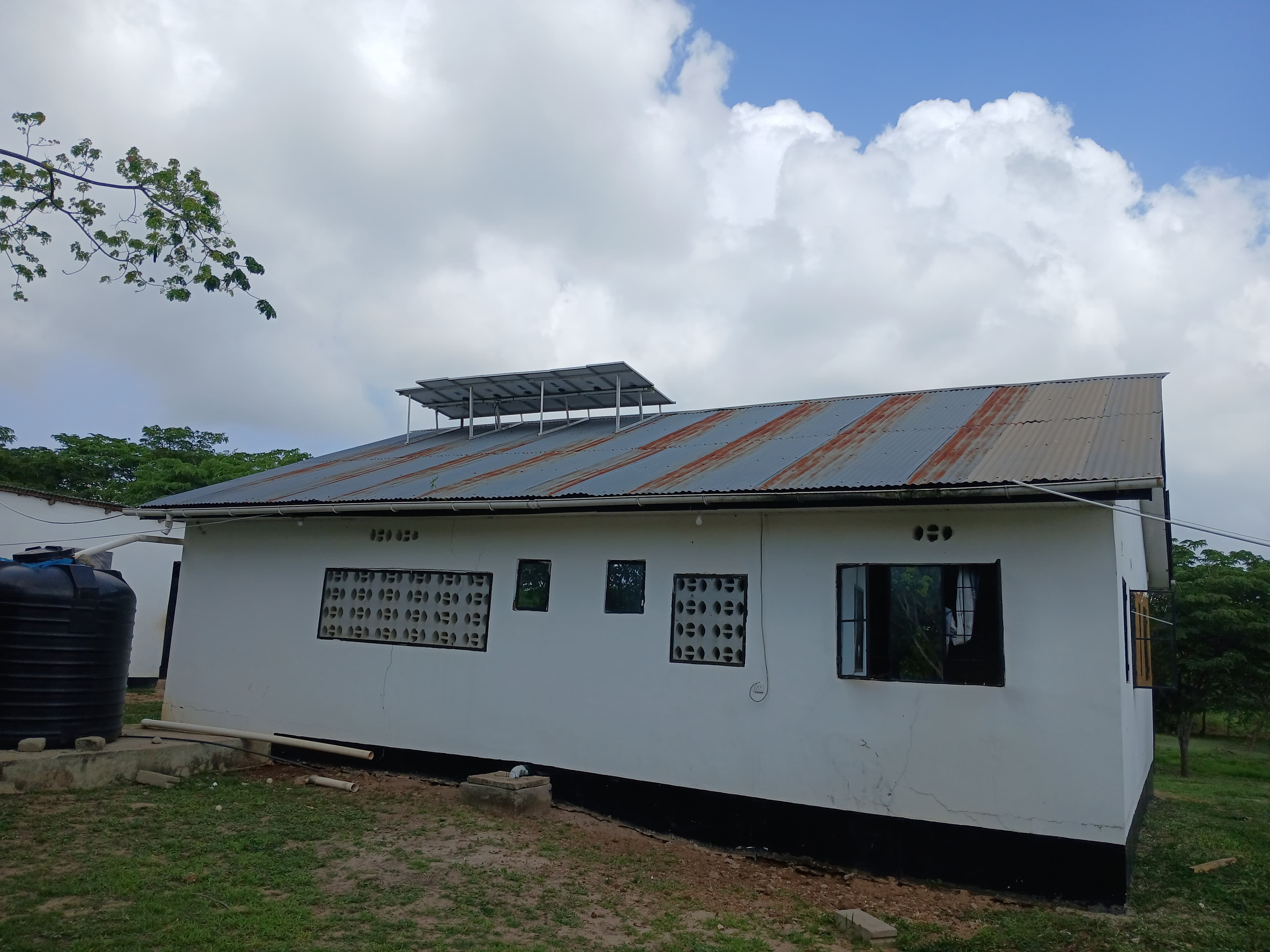 Kisarawe Hospital with Ubuntu AfyaLink solar infrastructure